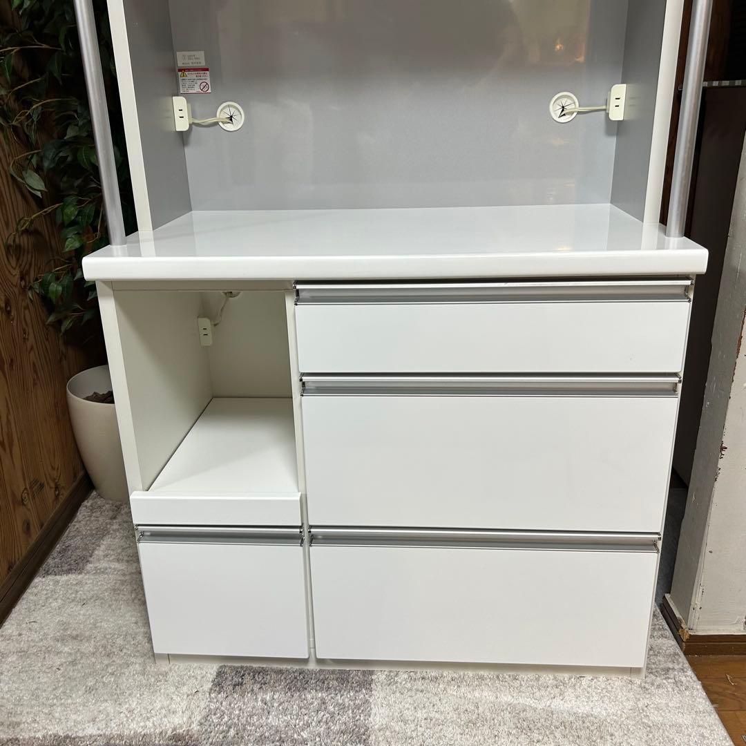 都内23区送料無料❗️ 松田家具　キッチンボード　食器棚　キッチン収納✨