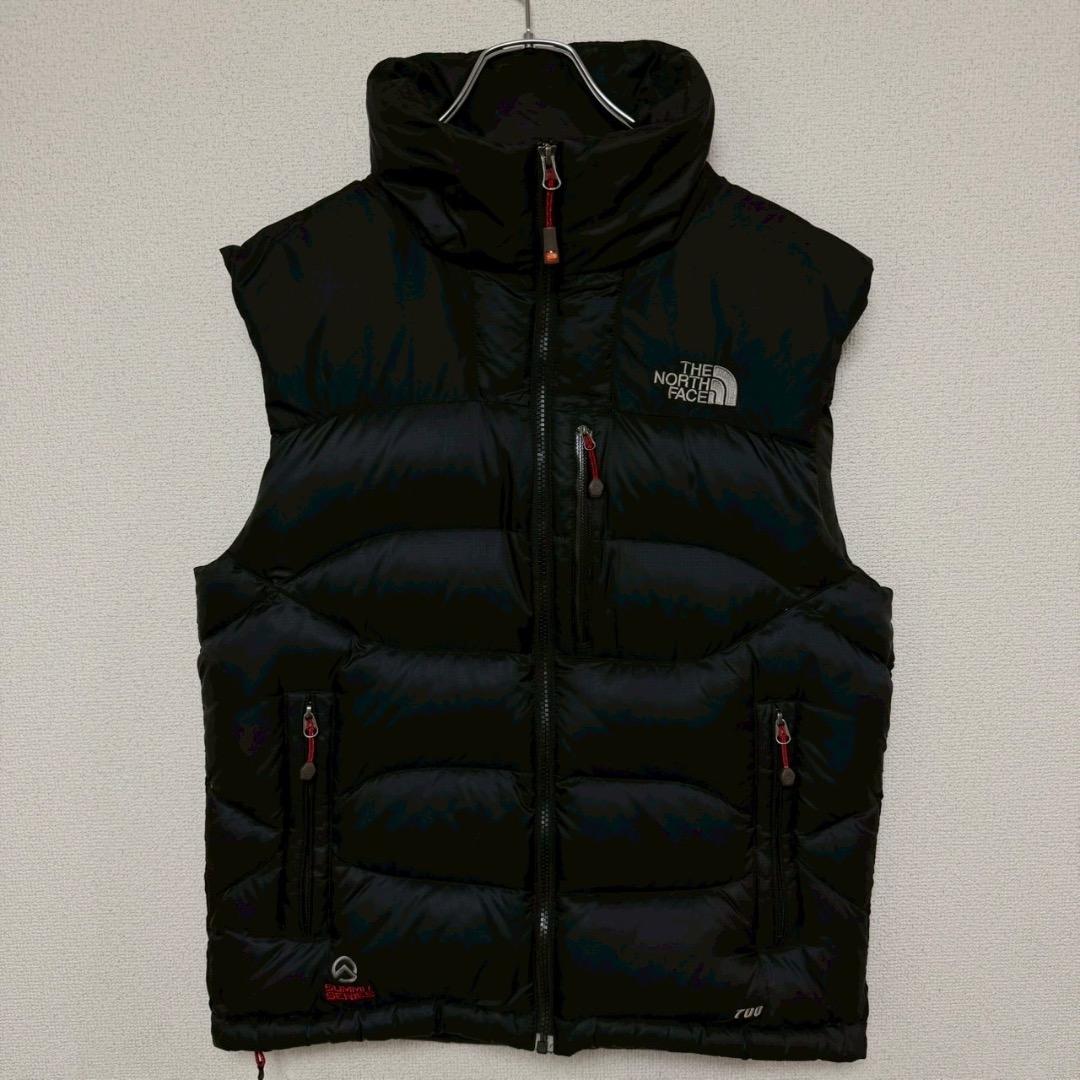 ノースフェイス サミットシリーズ ダウンベスト 海外限定 ブラック メンズ M