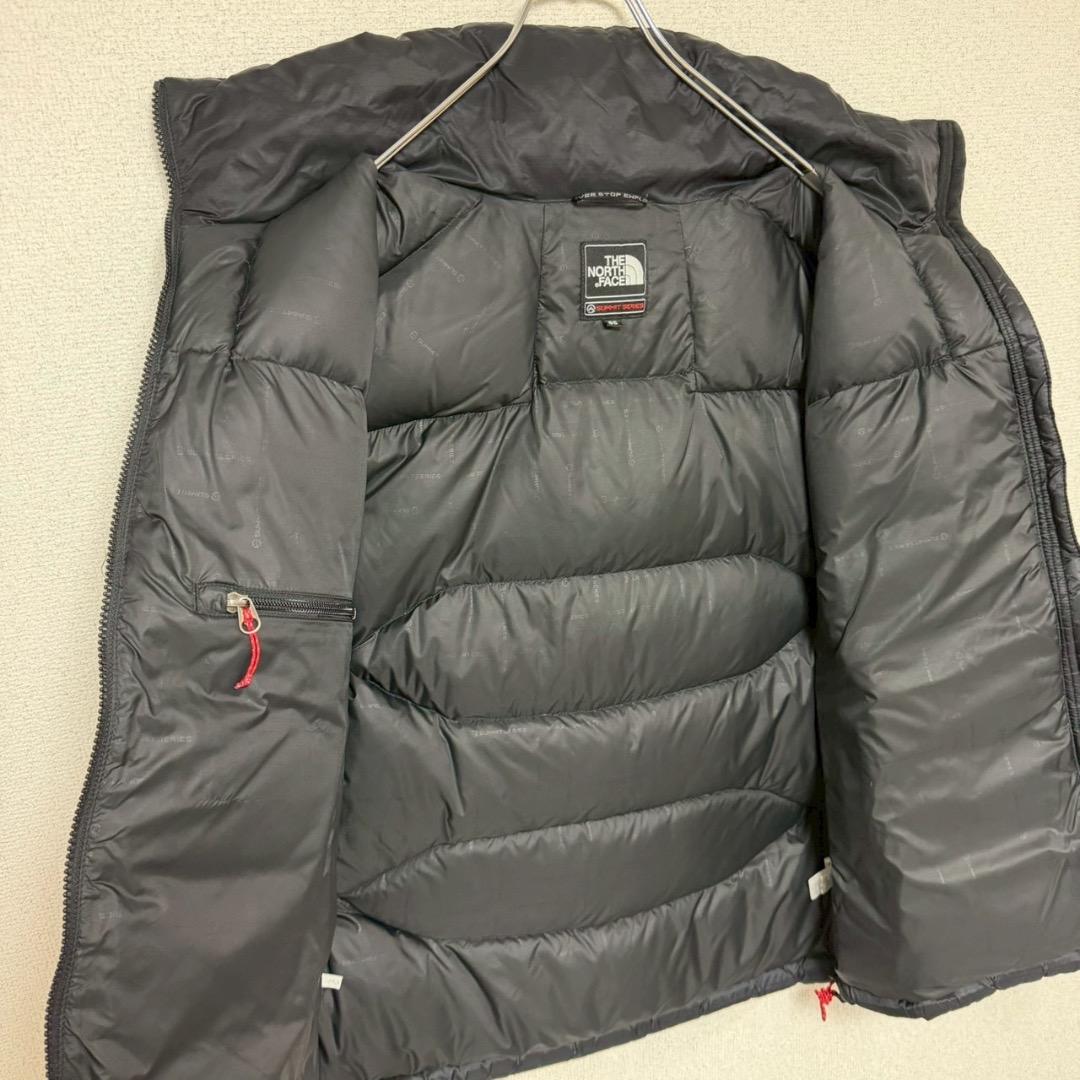 ノースフェイス サミットシリーズ ダウンベスト 海外限定 ブラック メンズ M
