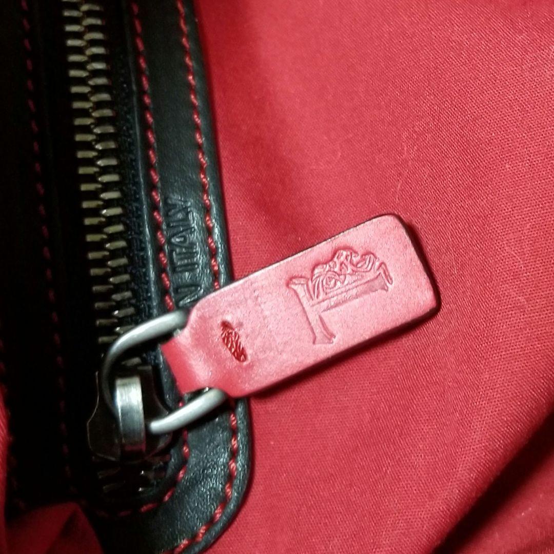 TOD'S×Ferrari　トラベルバッグ　スポーツバッグ　ブラック