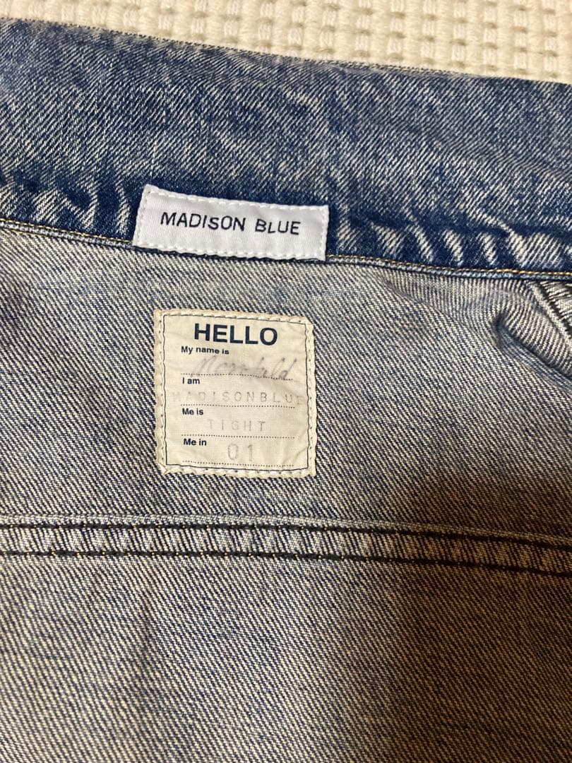 マディソンブルー　デニムジャケット01