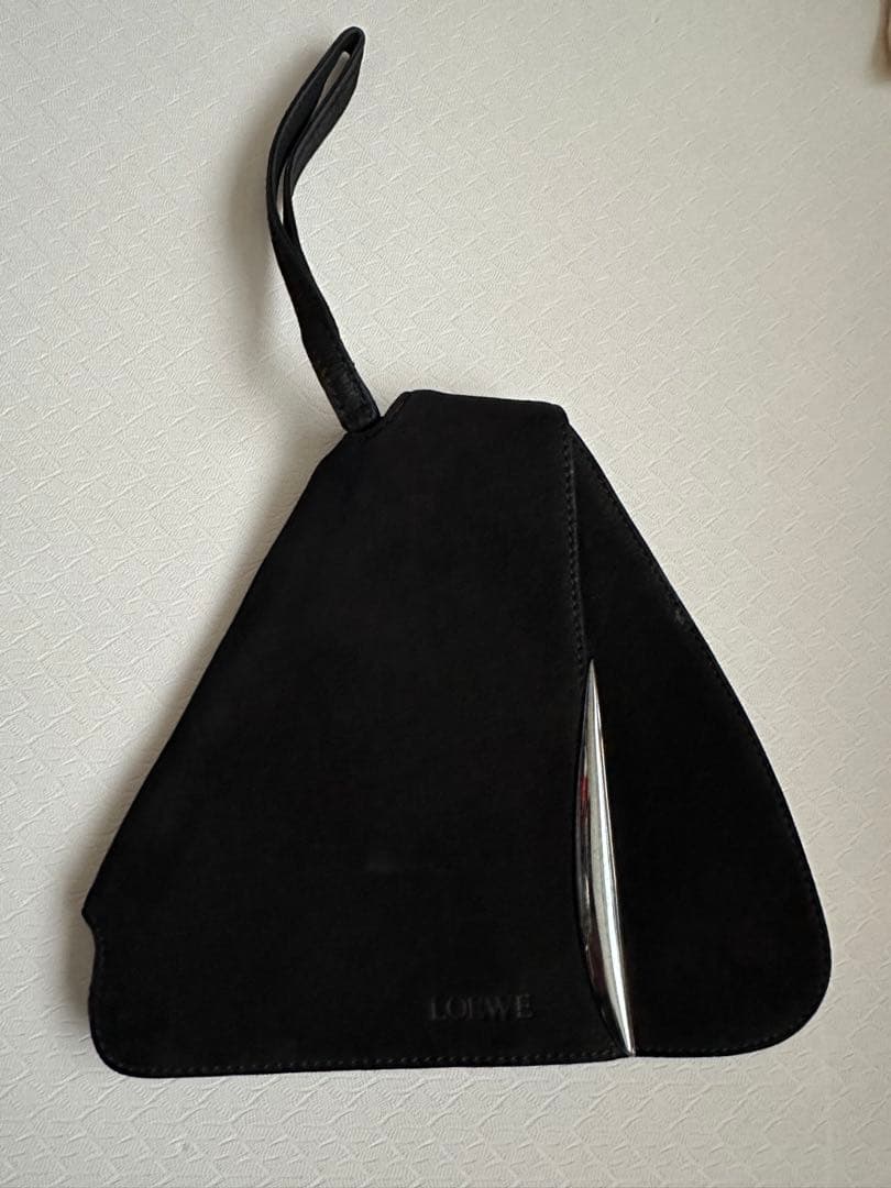 お値引きしました！LOEWE スエード クラッチポーチ