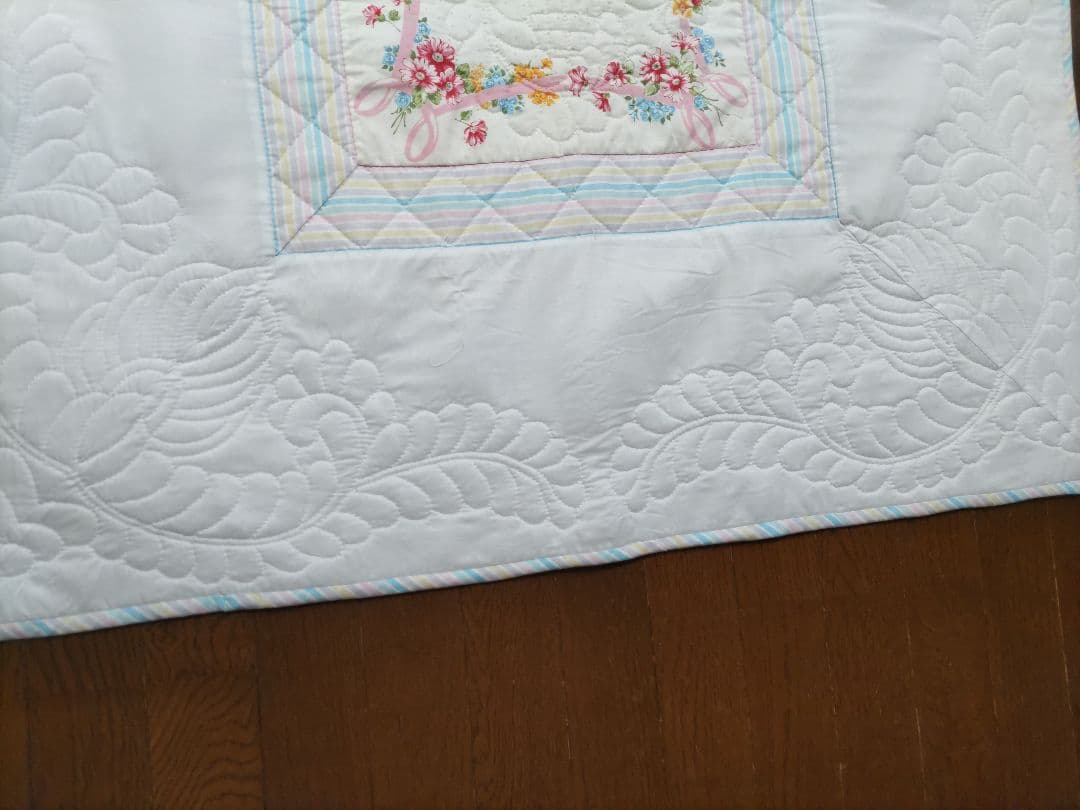 パッチワークキルトタペストリーリバーシブル