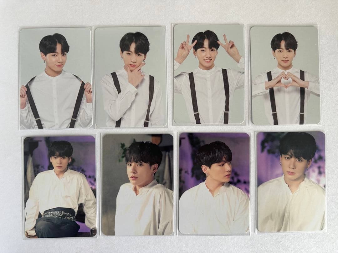BTS 公式 マジックショップ トレカ ジョングク コンプリート 8枚