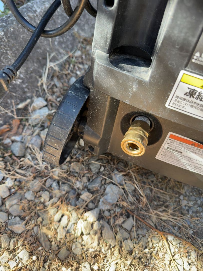 ハイコーキ高圧洗浄機faw105