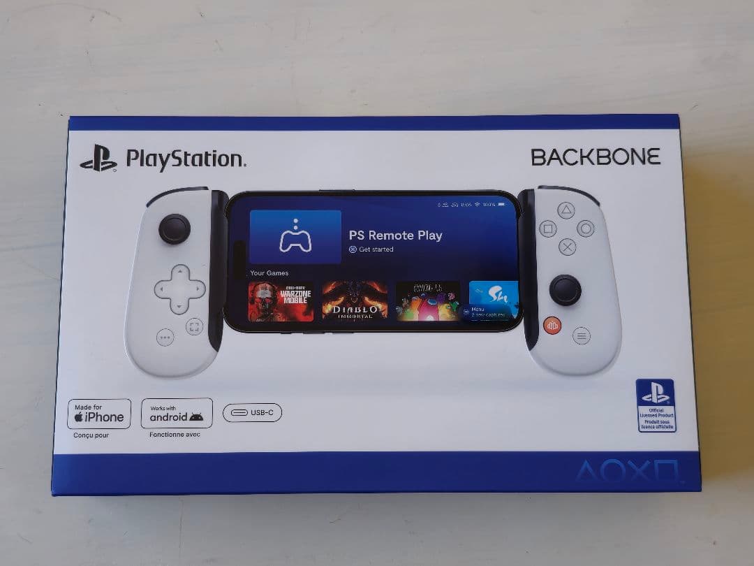 【ケース付き】BackboneOne第二世代USB-C　PlayStation版