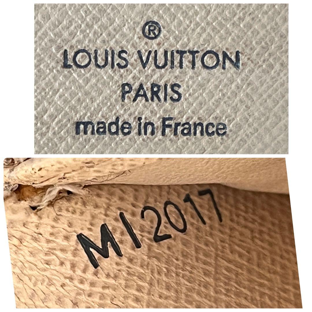 ルイヴィトン　ダミエアズール　長財布　ポルトフォイユサラ　ホワイト