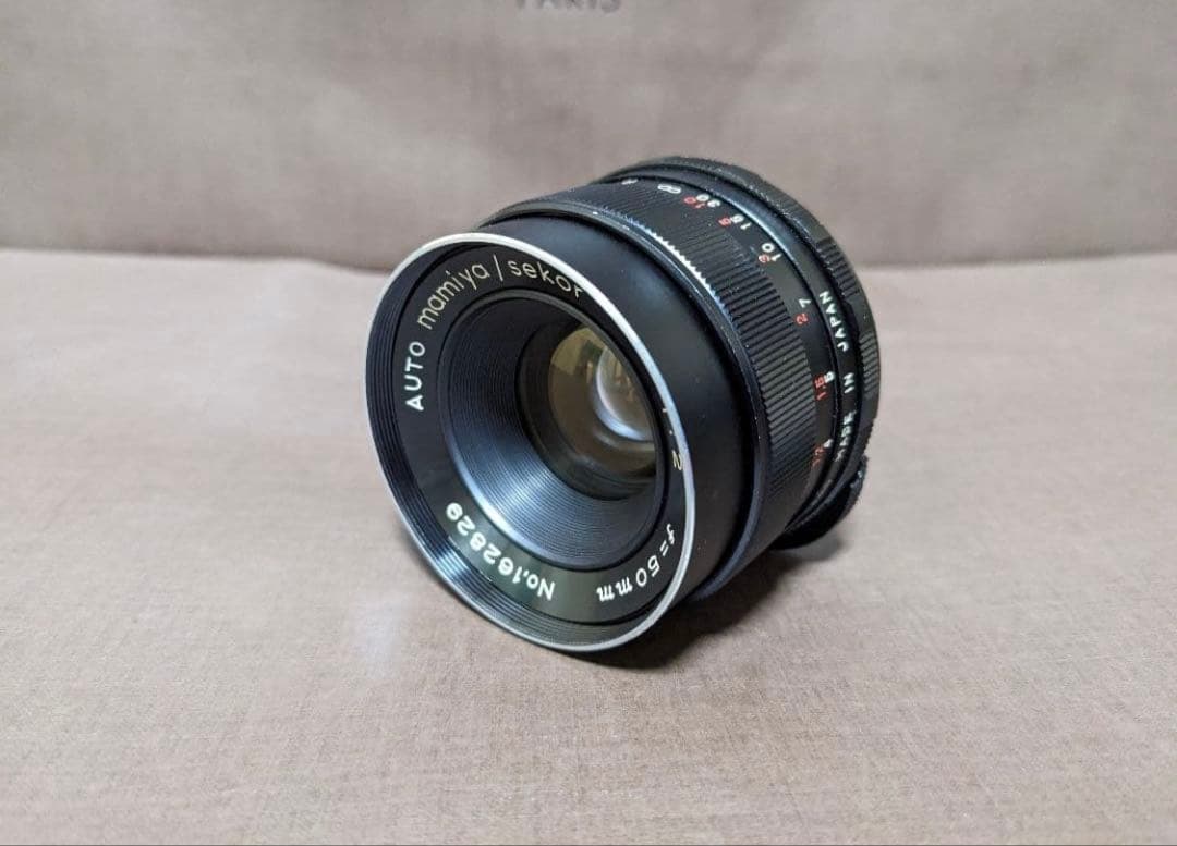 auto mamiya sekor 50mm f2 後期型 M42 富岡光学