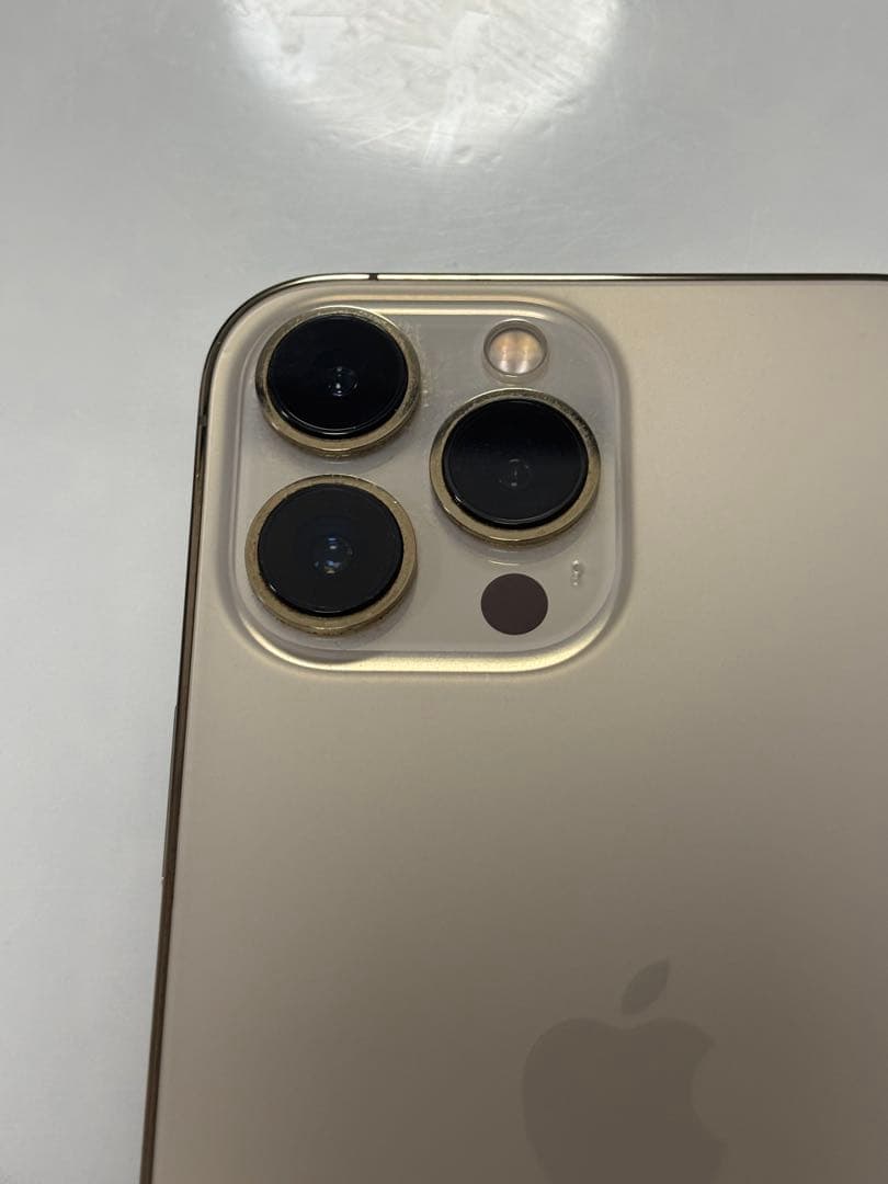 極美品 iPhone13ProMax 256GB ゴールド デュアルSiM