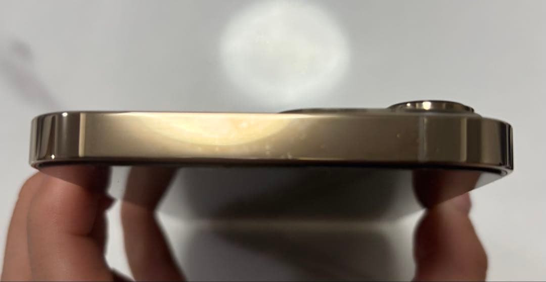 極美品 iPhone13ProMax 256GB ゴールド デュアルSiM