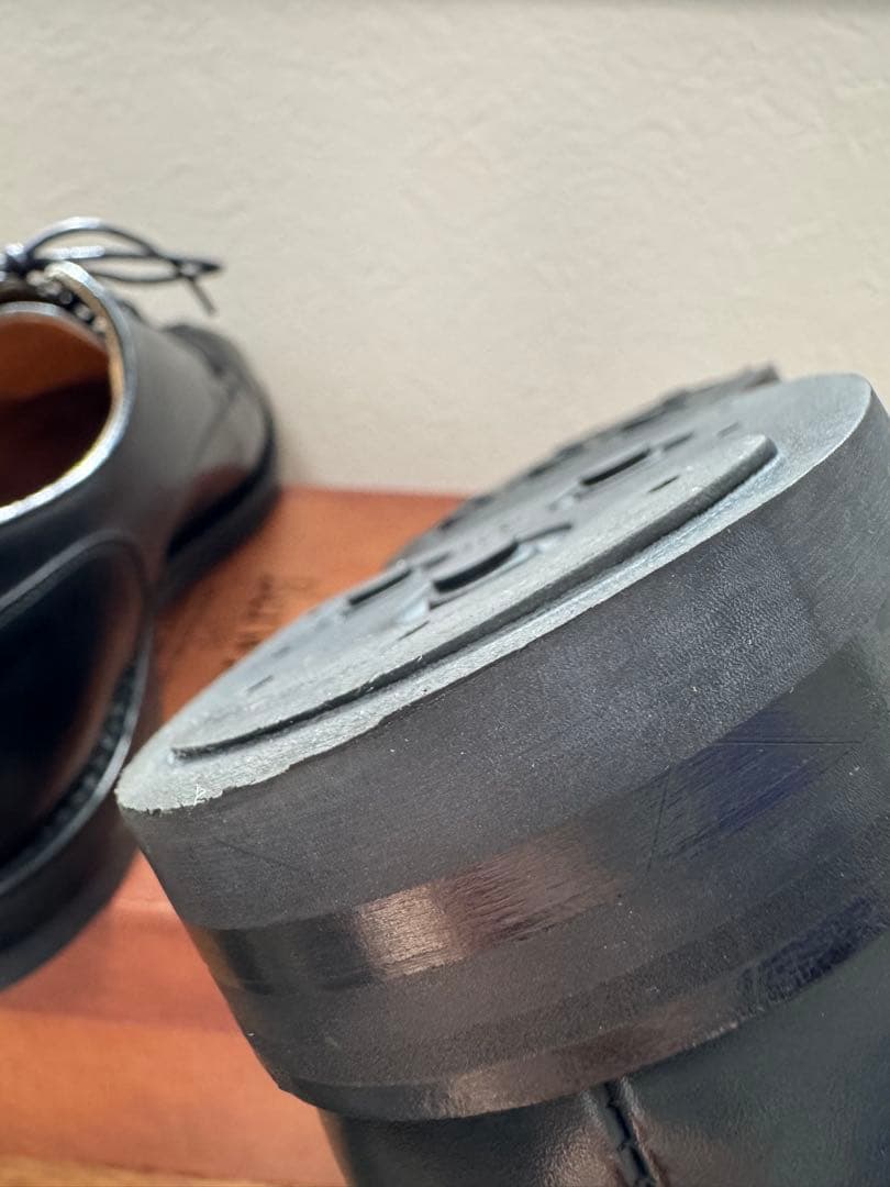 Berwick バーウィック ビジネス Uチップシューズ 黒 27 8 1/2