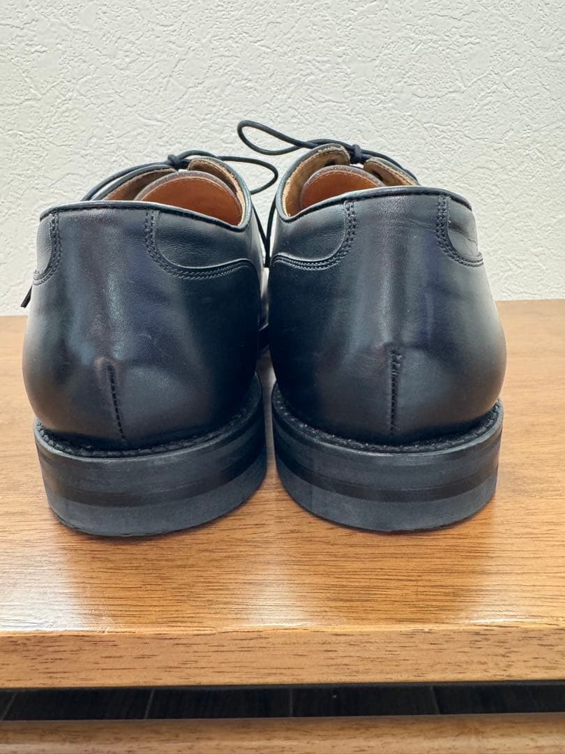 Berwick バーウィック ビジネス Uチップシューズ 黒 27 8 1/2