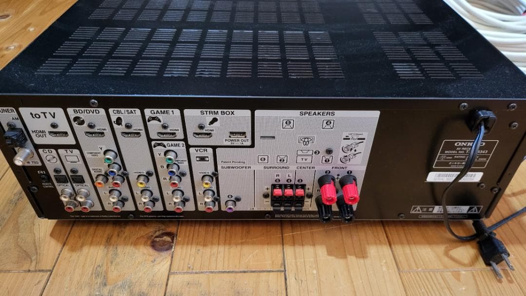 ONKYO　TX-SR343　 AVアンプ