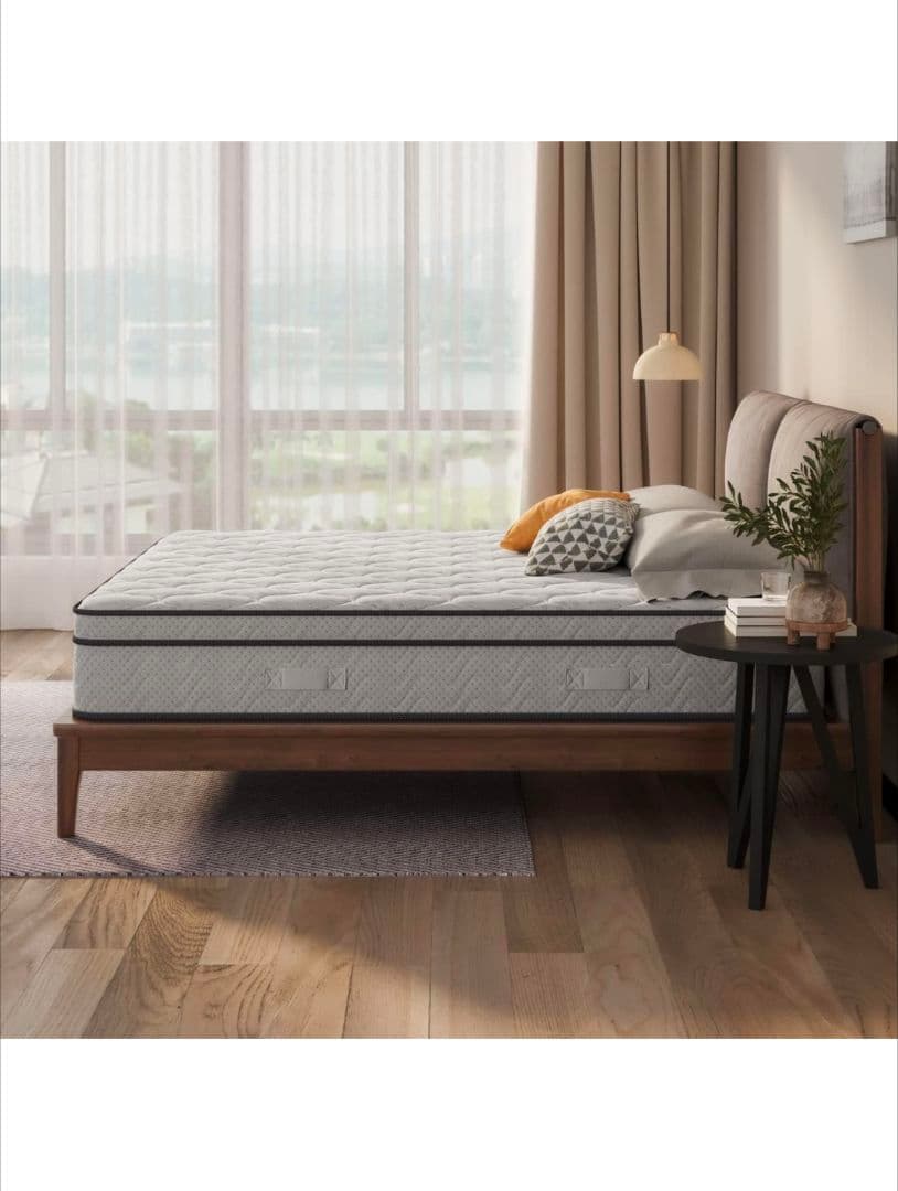 【oCean】マットレス ダブル ベッドマットレス ポケットコイル 極厚