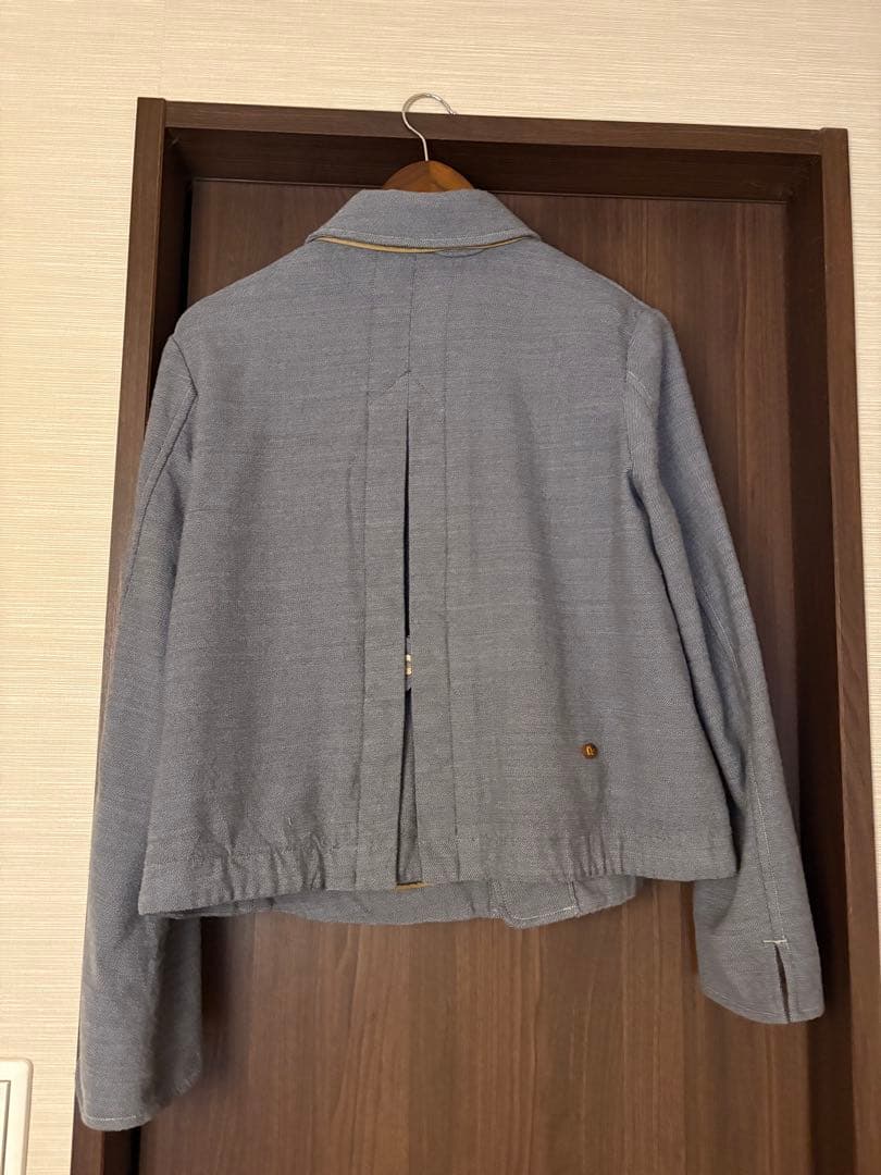 45r ウールサージ アニージャケット　グレー　サイズ2