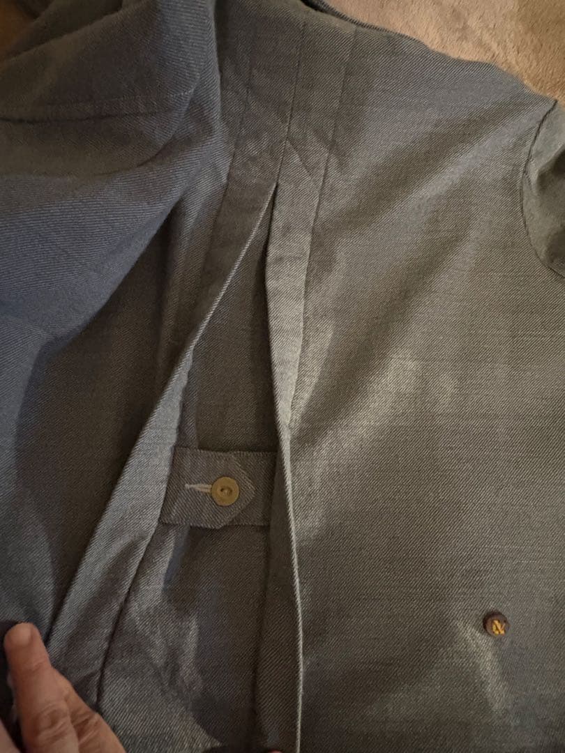 45r ウールサージ アニージャケット　グレー　サイズ2