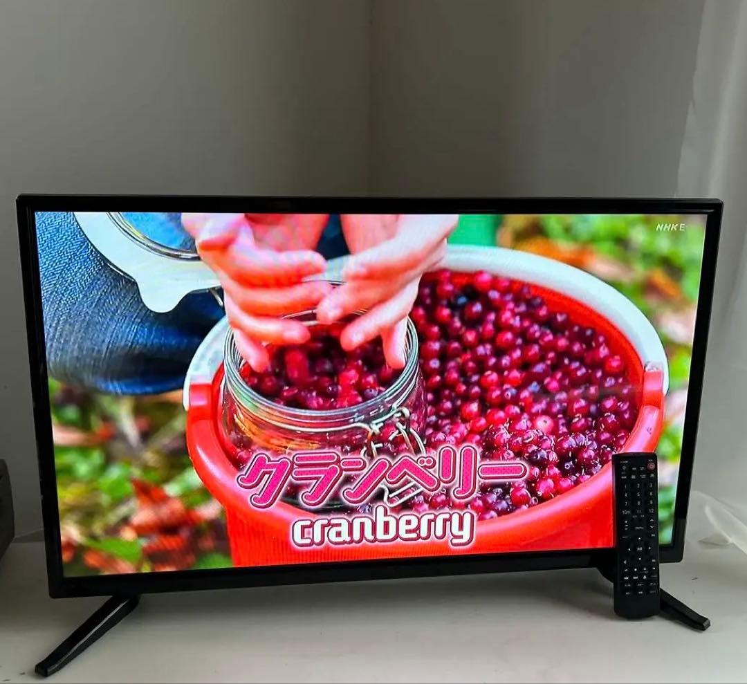 32型DVD再生機能付 Model D32TV液晶テレビ リモコン付き　21年製