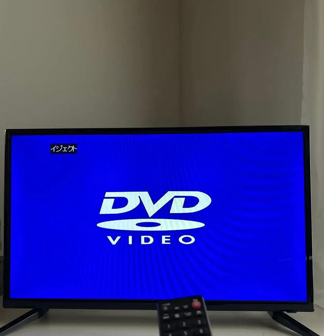 32型DVD再生機能付 Model D32TV液晶テレビ リモコン付き　21年製