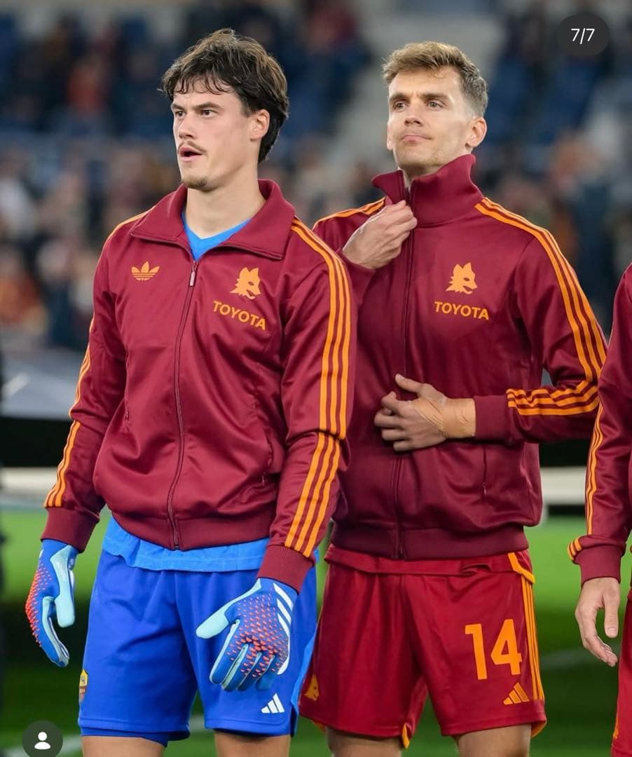 asローマ アディダスオリジナルス　トラックジャケット　日本未発売