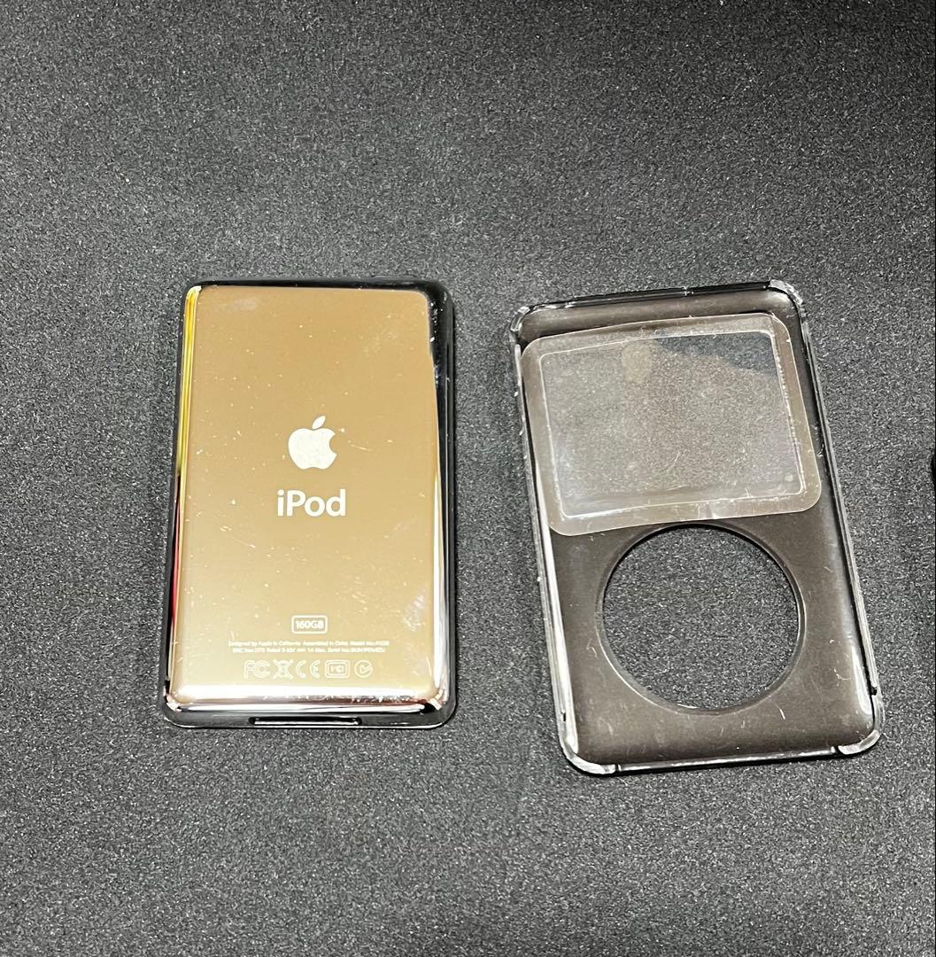 稼働品　Apple iPod Classic ブラック160G