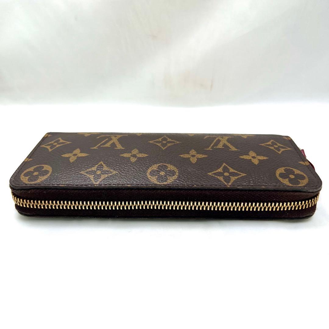 ルイヴィトン モノグラム ポルトフォイユ クレマンス フューシャM60742