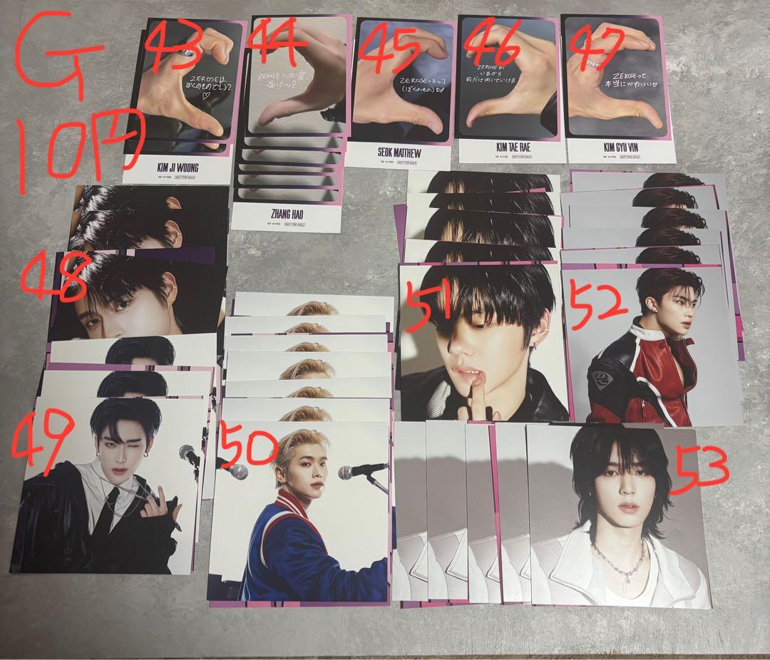 zb1 ZEROBASEONE ゼベワン トレカ 封入 CD