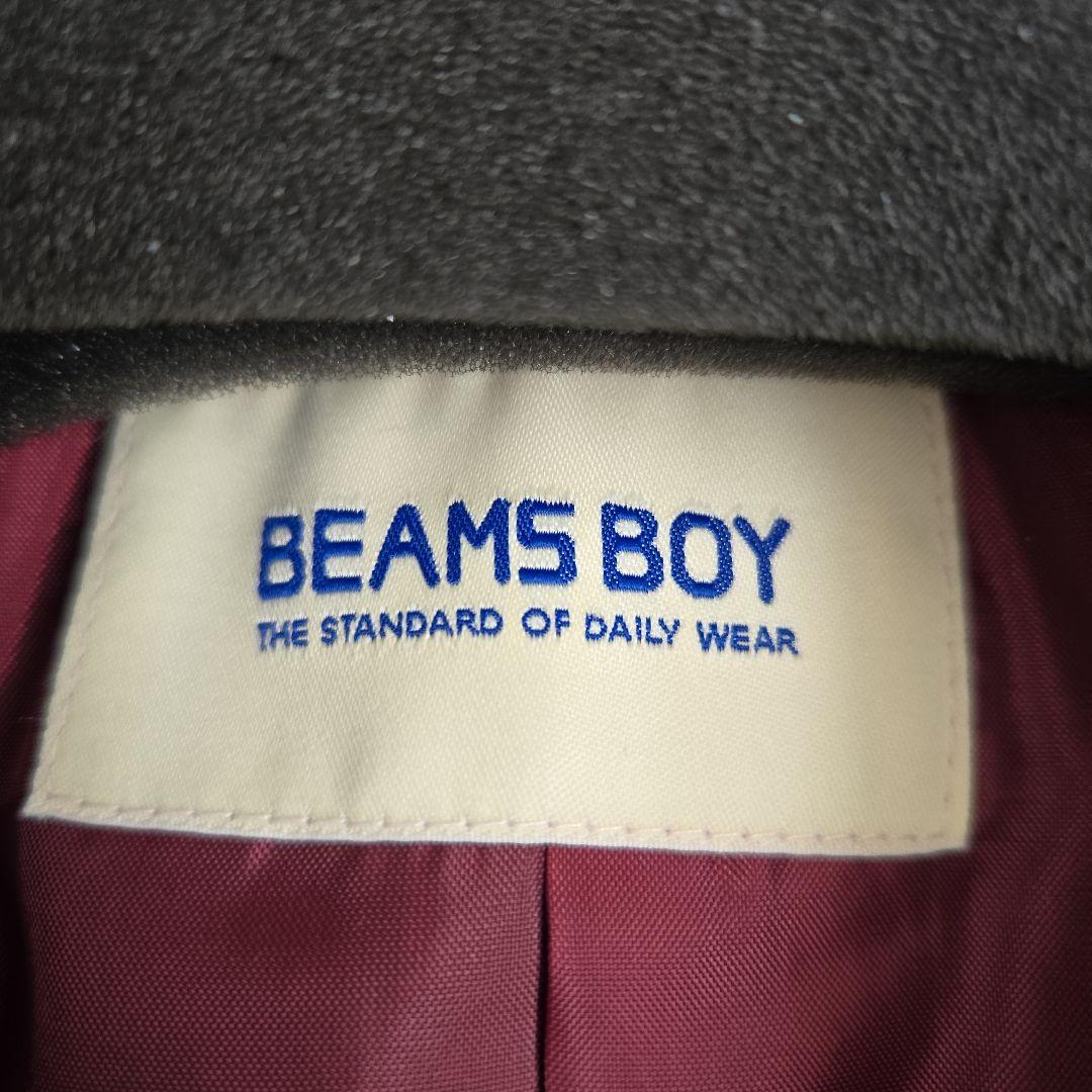 BEAMS BOY 3ボタン金釦ネイビーテーラードジャケット