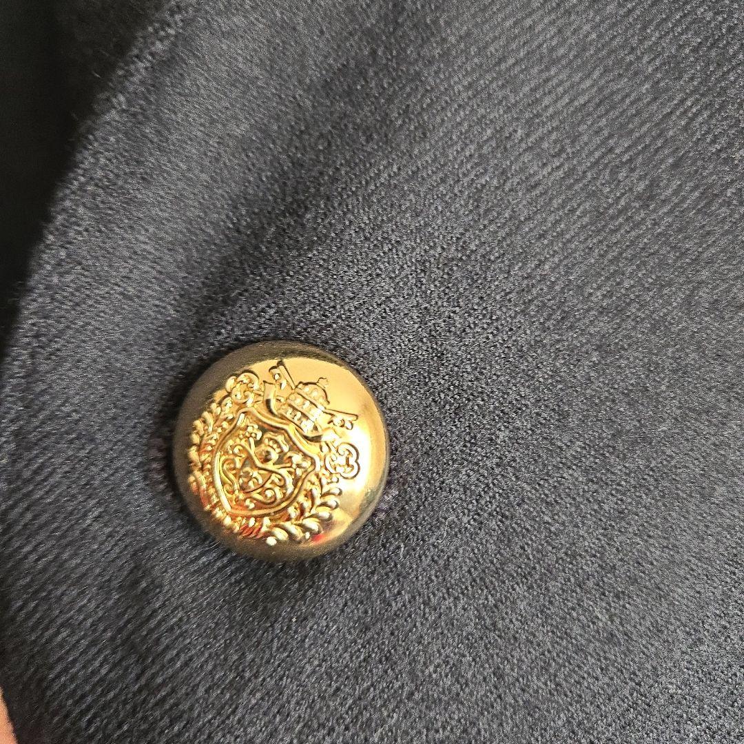 BEAMS BOY 3ボタン金釦ネイビーテーラードジャケット