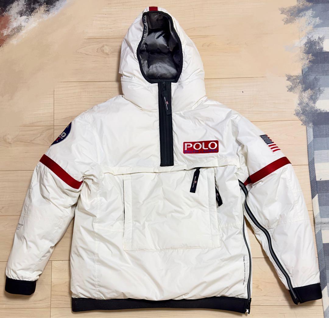 Polo11 nasa ダウンジャケット ホワイト