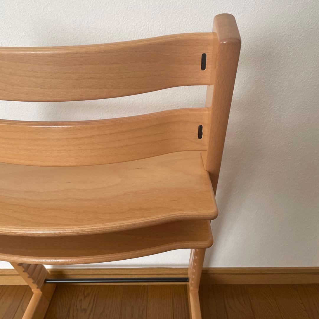 ＊美品＊ストッケ　トリップトラップ　ベビーチェア+ベビーセット　ナチュラル