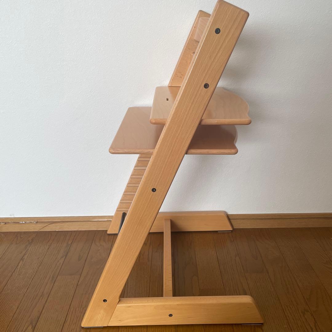 ＊美品＊ストッケ　トリップトラップ　ベビーチェア+ベビーセット　ナチュラル