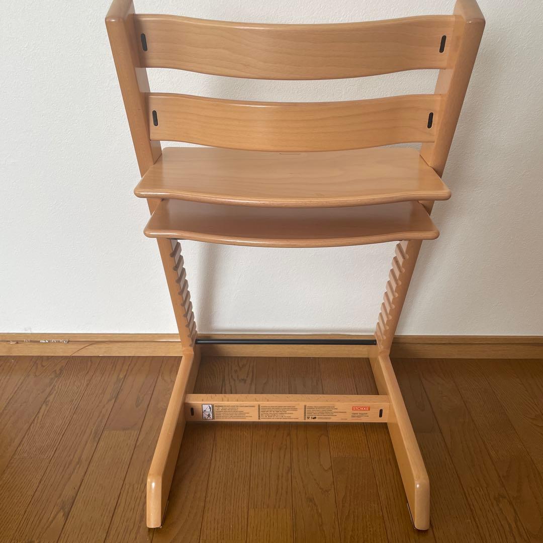 ＊美品＊ストッケ　トリップトラップ　ベビーチェア+ベビーセット　ナチュラル