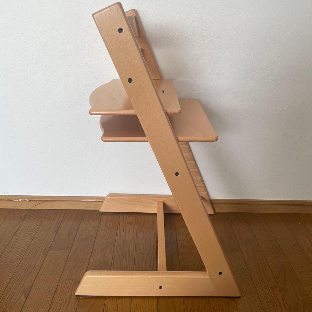 ＊美品＊ストッケ　トリップトラップ　ベビーチェア+ベビーセット　ナチュラル