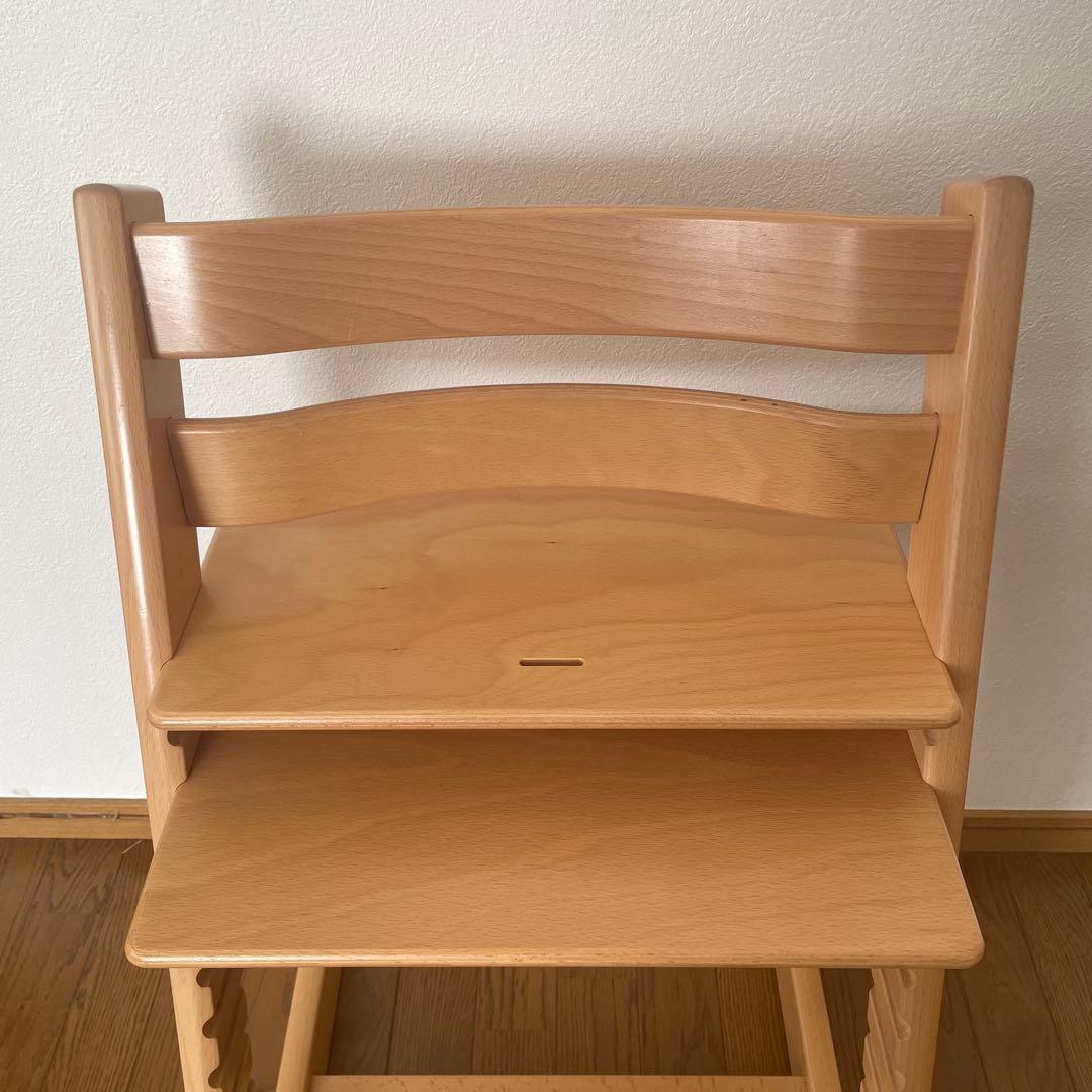 ＊美品＊ストッケ　トリップトラップ　ベビーチェア+ベビーセット　ナチュラル