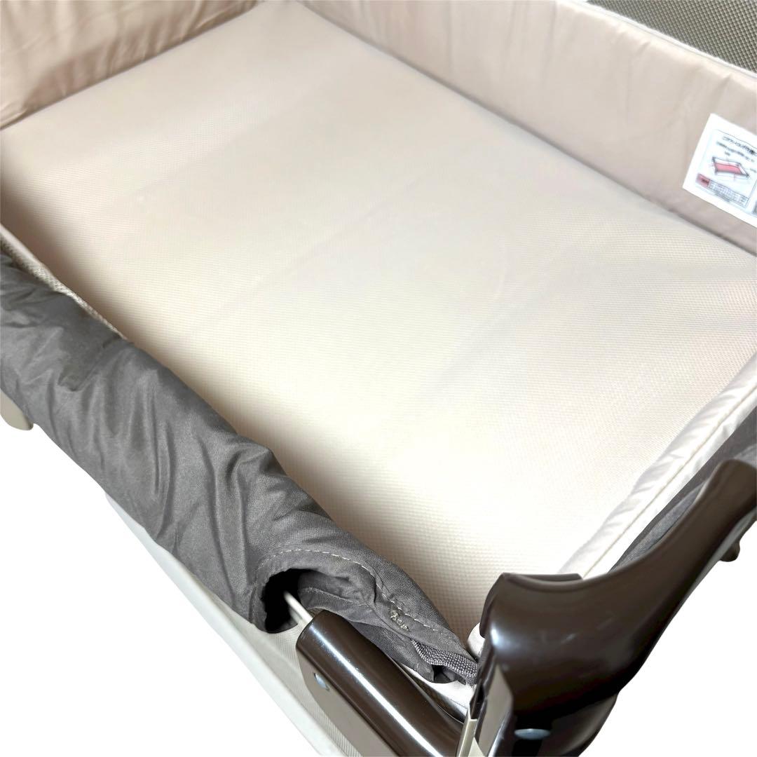 極美品 アップリカ Aprica ココネル エアー ベビーベッド ココア BR