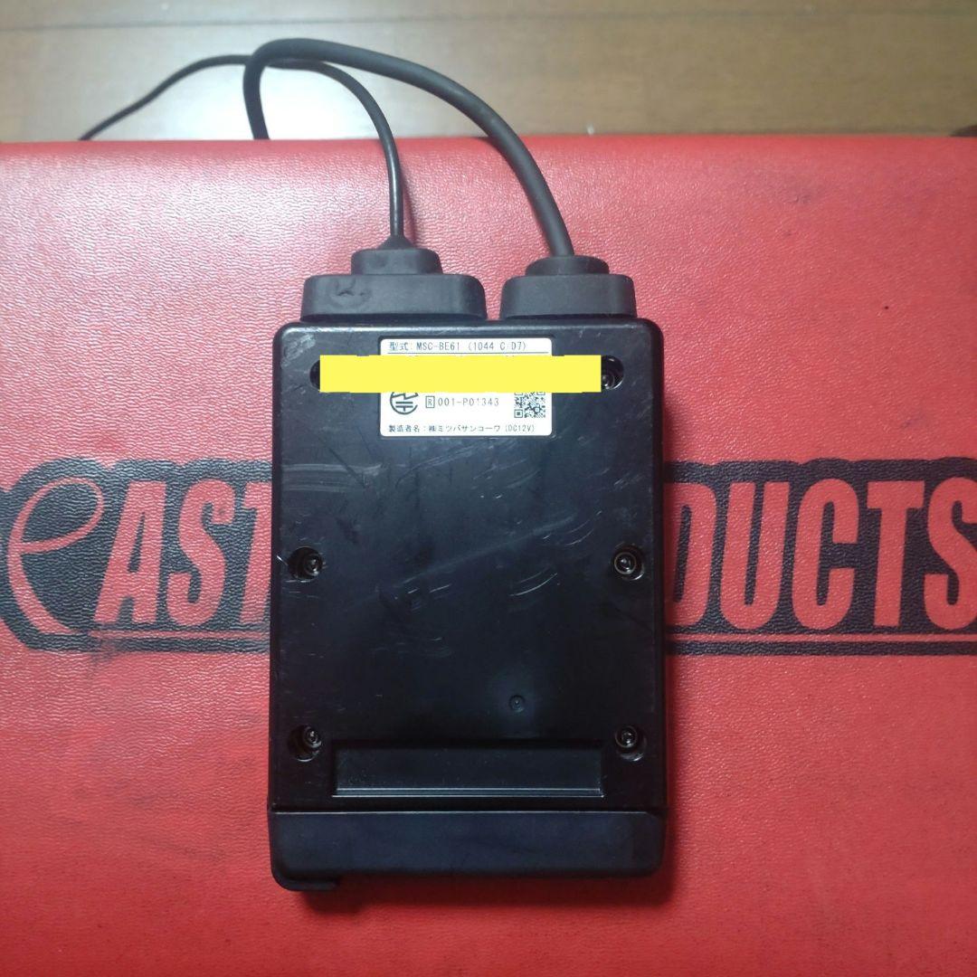 バイク用　ETC　車載器　ミツバ　BE61　（検）ETC2.0　1043