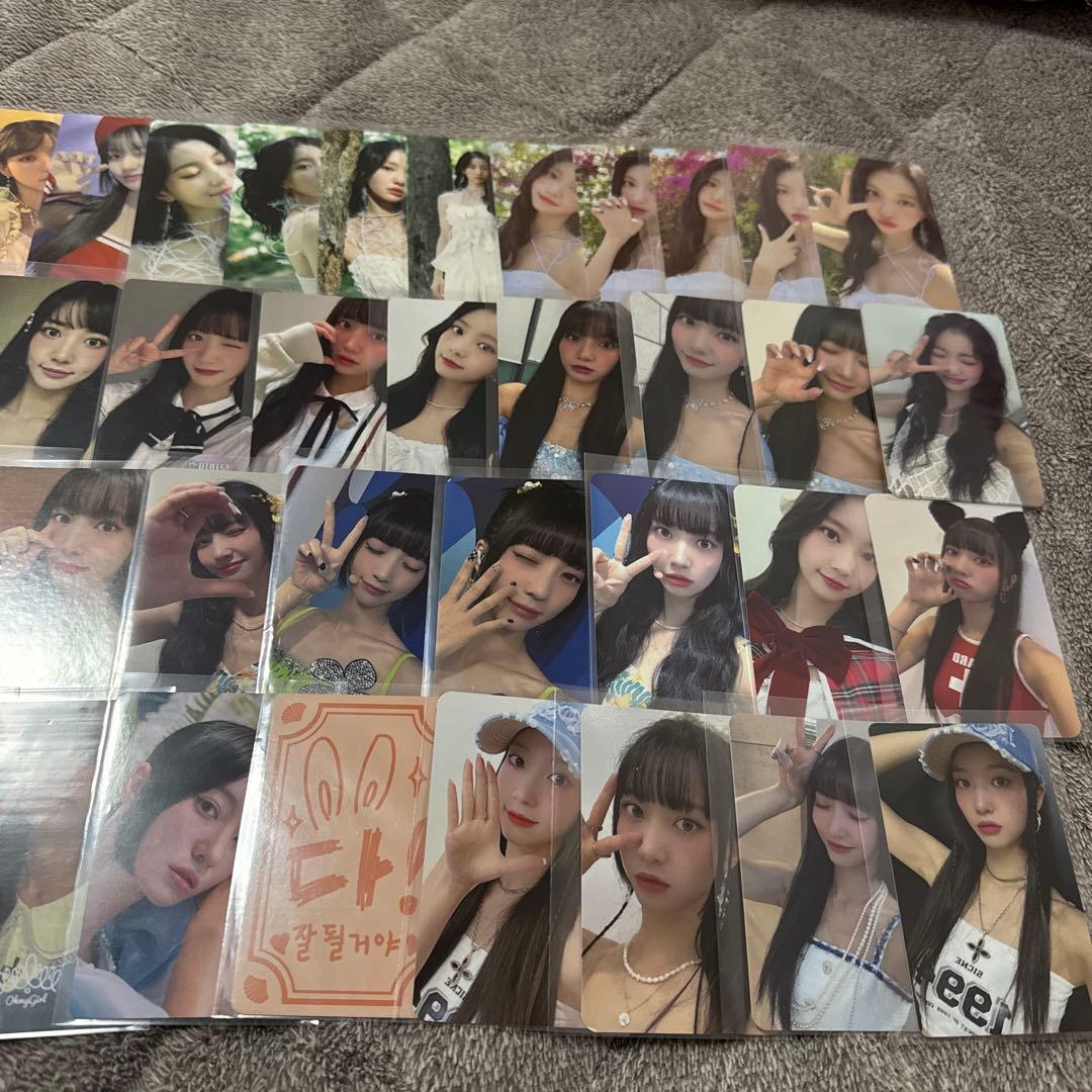 OHMYGIRL ユビン ビニ トレカ Golden Hourglass