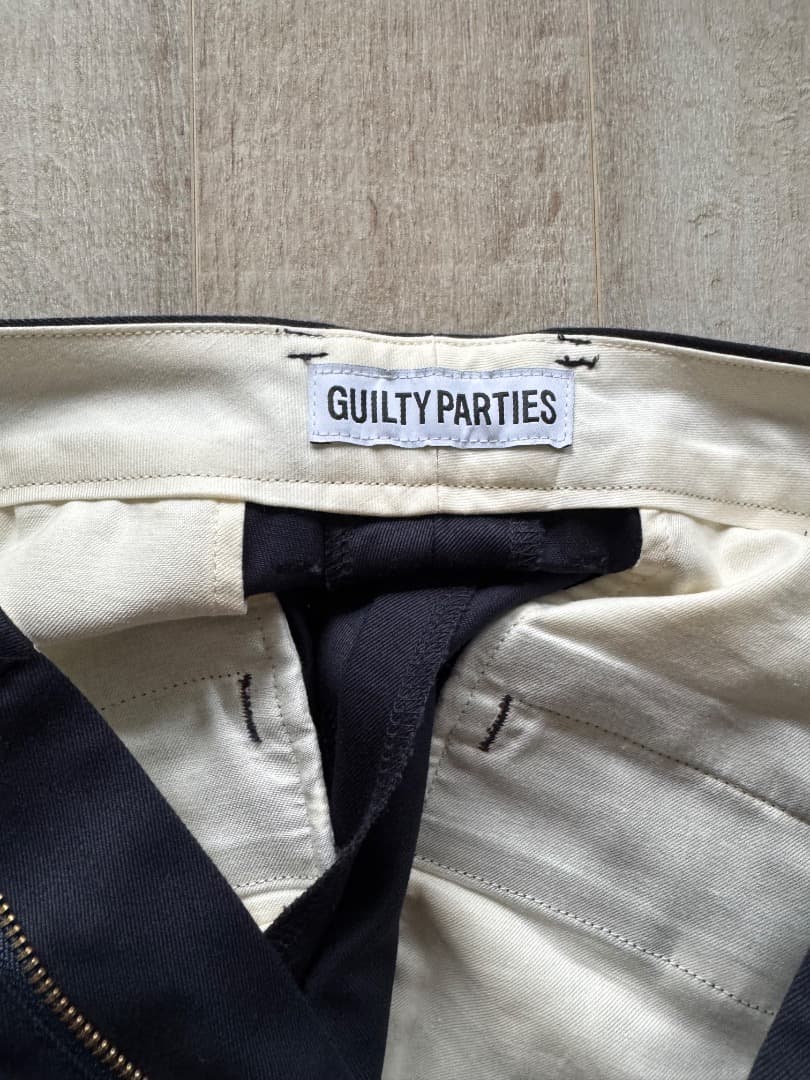 ワコマリア DOUBLE PLEATED CHINO TROUSERS