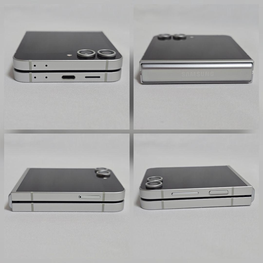 【極美品】Galaxy Z Flip6 国内版SIMフリー判定○シルバーシャドウ