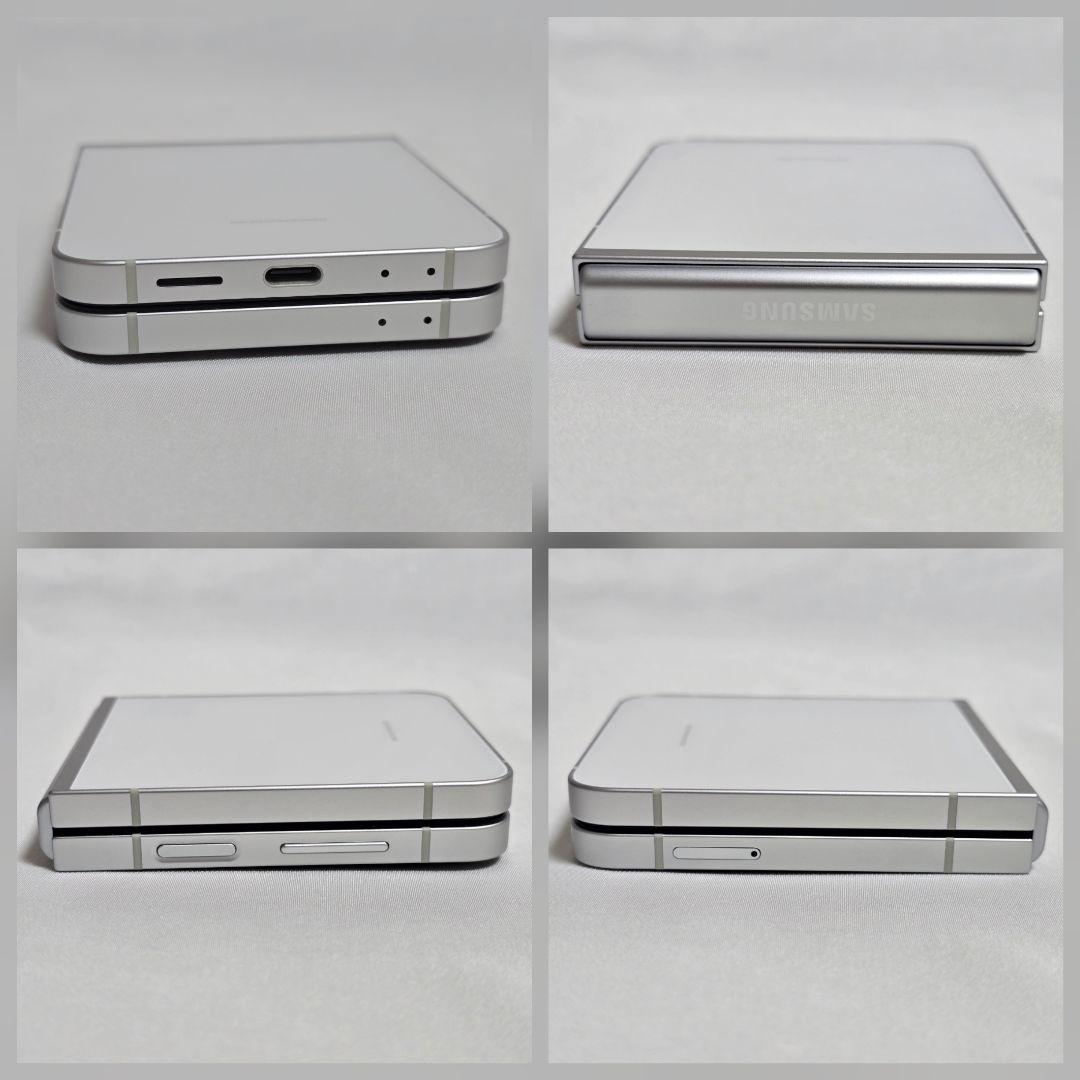 【極美品】Galaxy Z Flip6 国内版SIMフリー判定○シルバーシャドウ