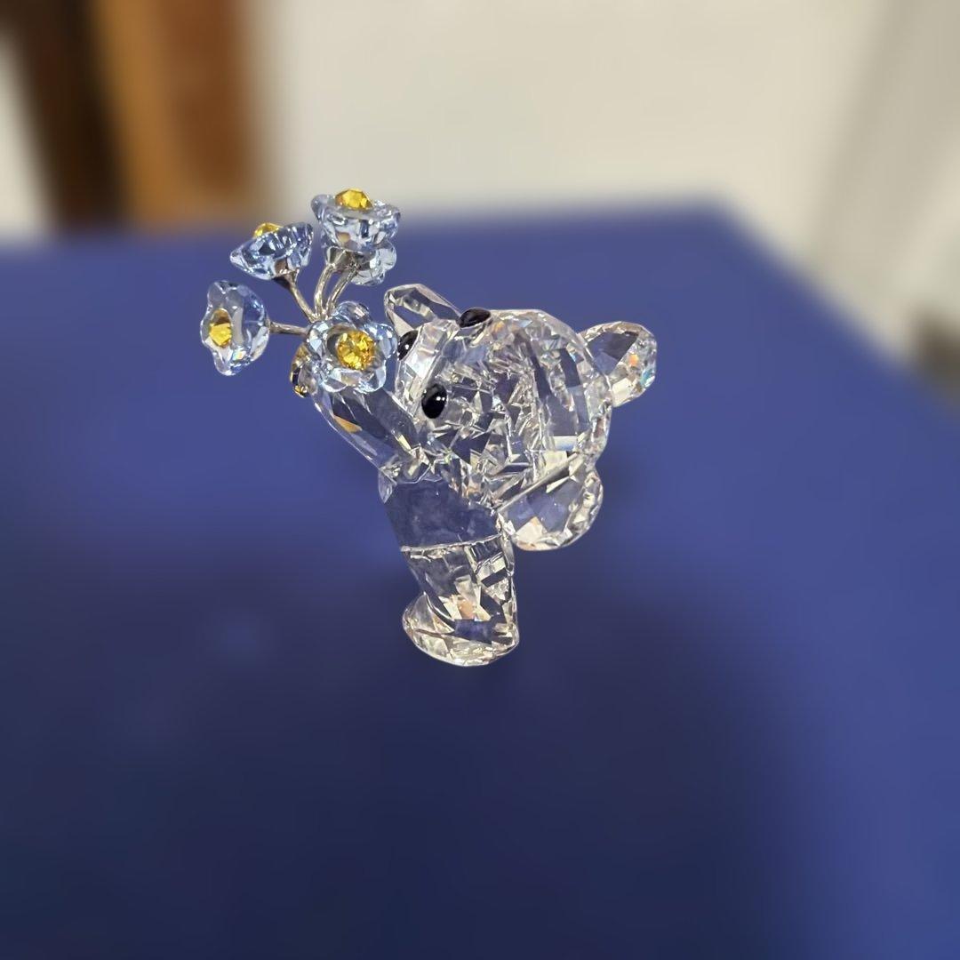 スワロフスキー　KRISベア Forget-me-not