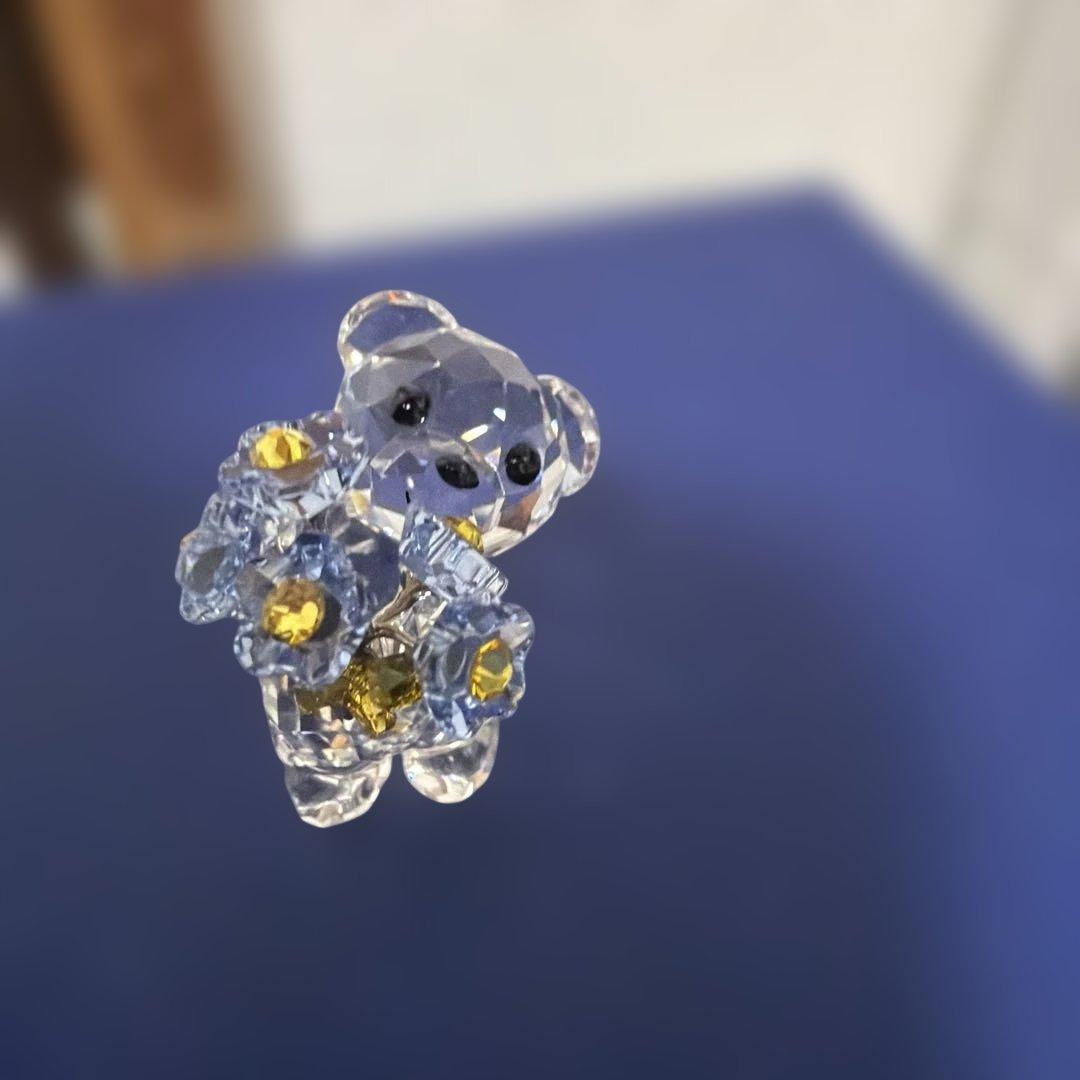 スワロフスキー　KRISベア Forget-me-not