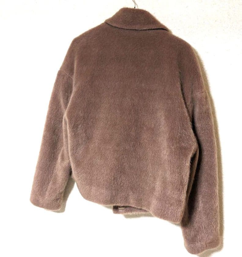 LIVIANA CONTI　ファージャケット　美品　ショートジャケット　モヘア