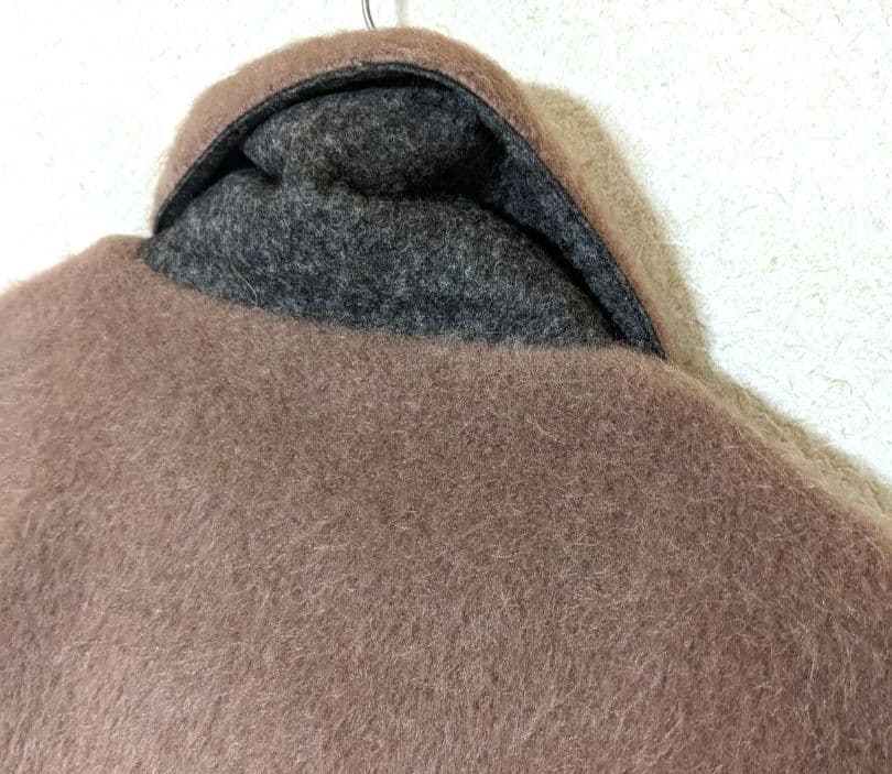 LIVIANA CONTI　ファージャケット　美品　ショートジャケット　モヘア