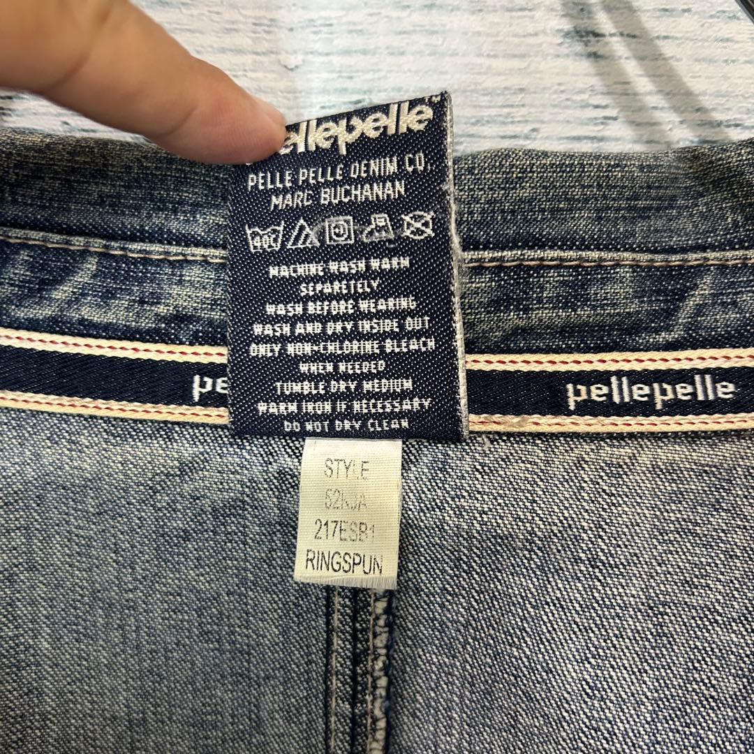 90s OLD Pelle Pelle 刺繍 パッチワーク カバーオール