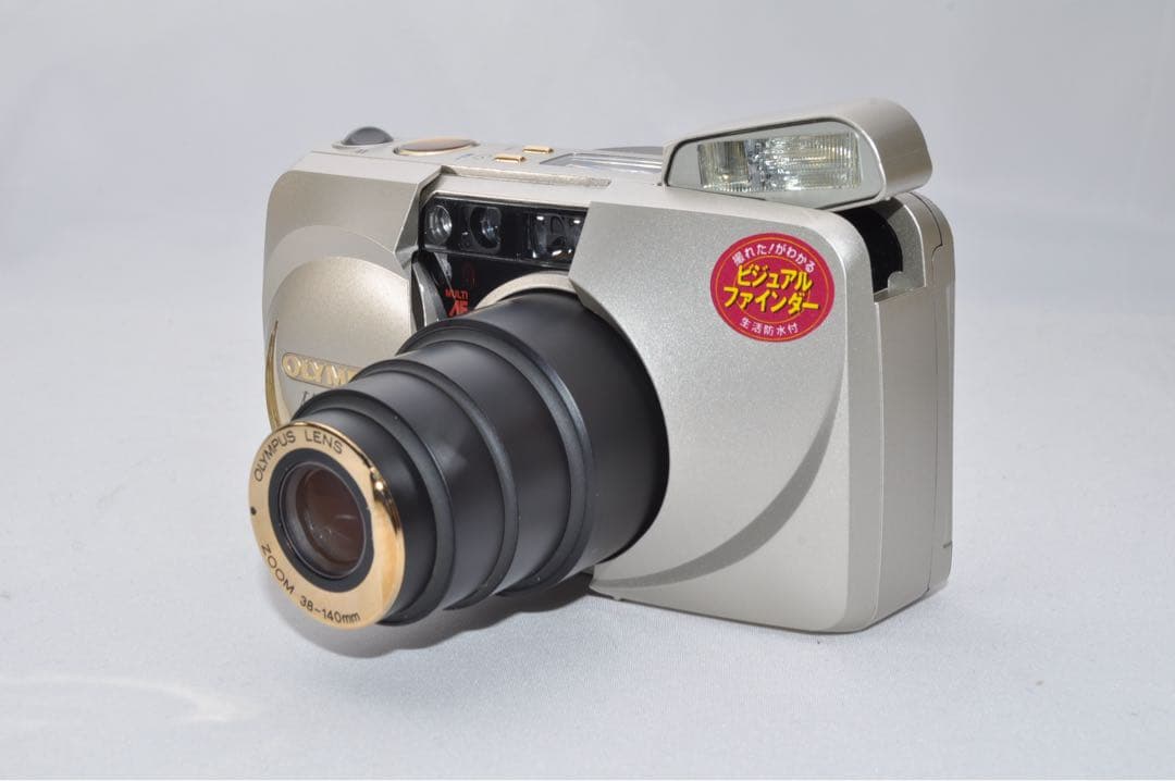 ☆美品☆ OLYMPUS オリンパス μ mju ZOOM 140 VF カメラ