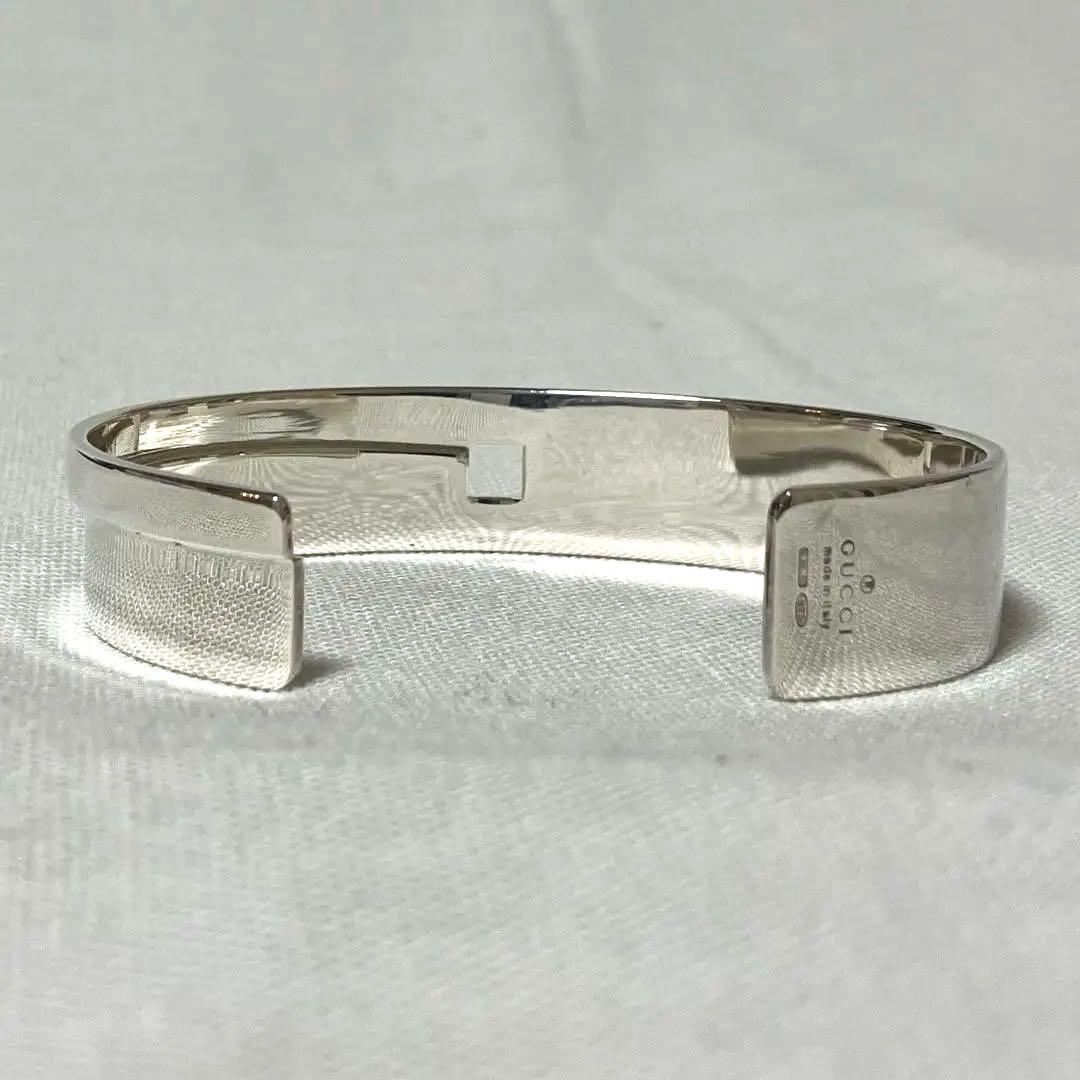 【美品】GUCCI バングル シルバー 925