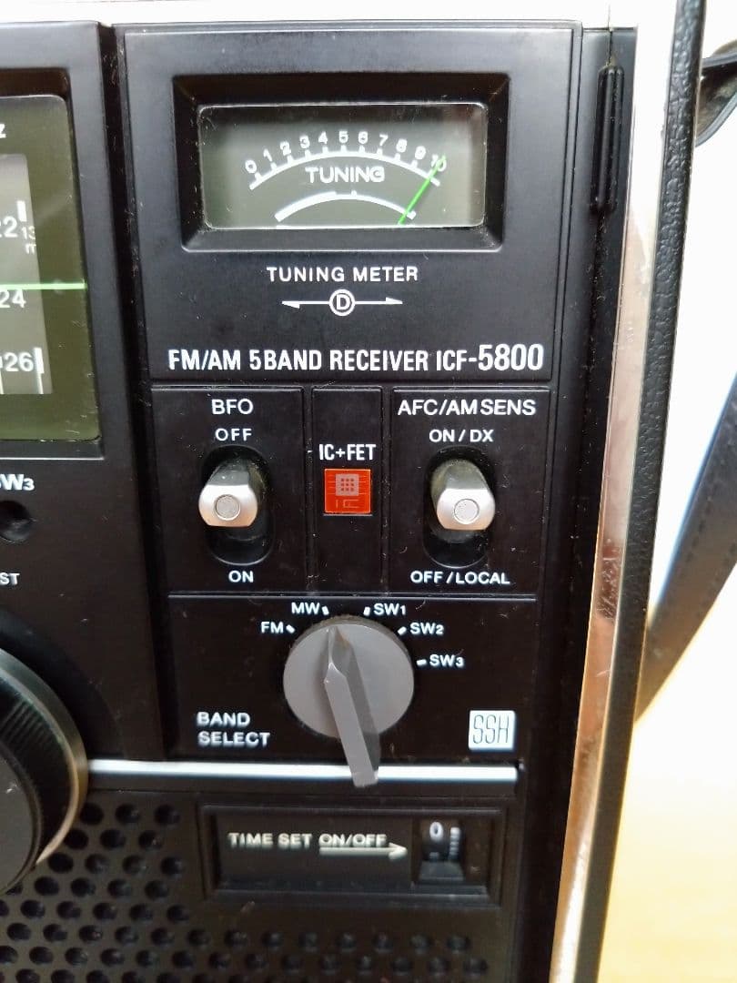ソニー スカイセンサー 5800 SONY ICF-5800 ラジオ 稼働品