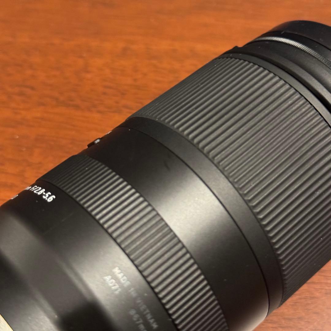 タムロン28-200mm.f2.8-5.6ソニー Eマウント 25年9月新品購入