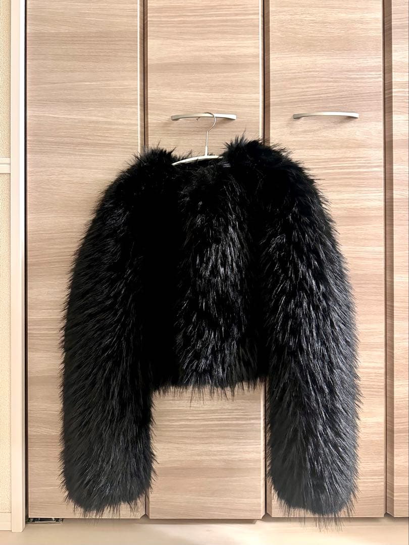 ZARA ザラ ZW COLLECTION ショートフェイクファーコート